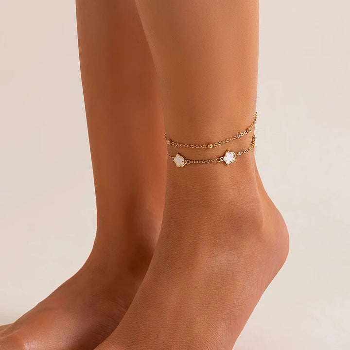 Giona anklet - set of 2