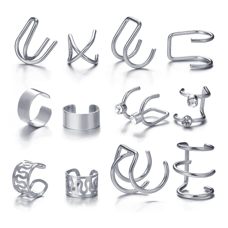 Urban Ear Cuff Set (12 tlg.)