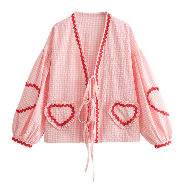 Heartfelt Stripes Blouse