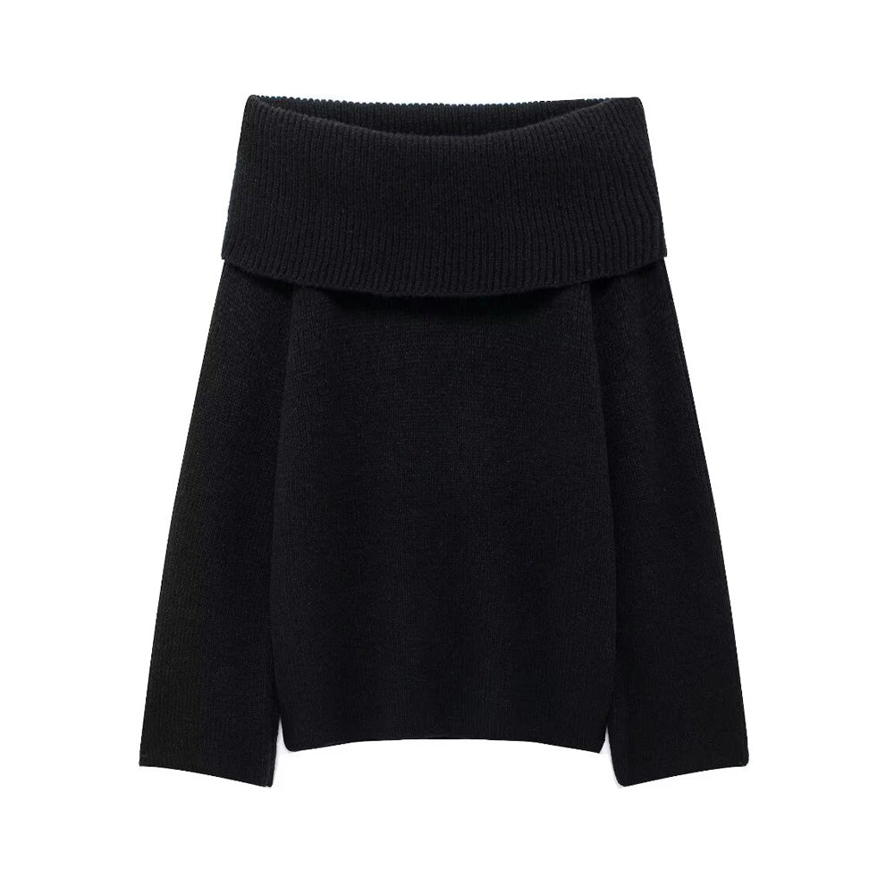 Selena Off-Shoulder Strickpullover