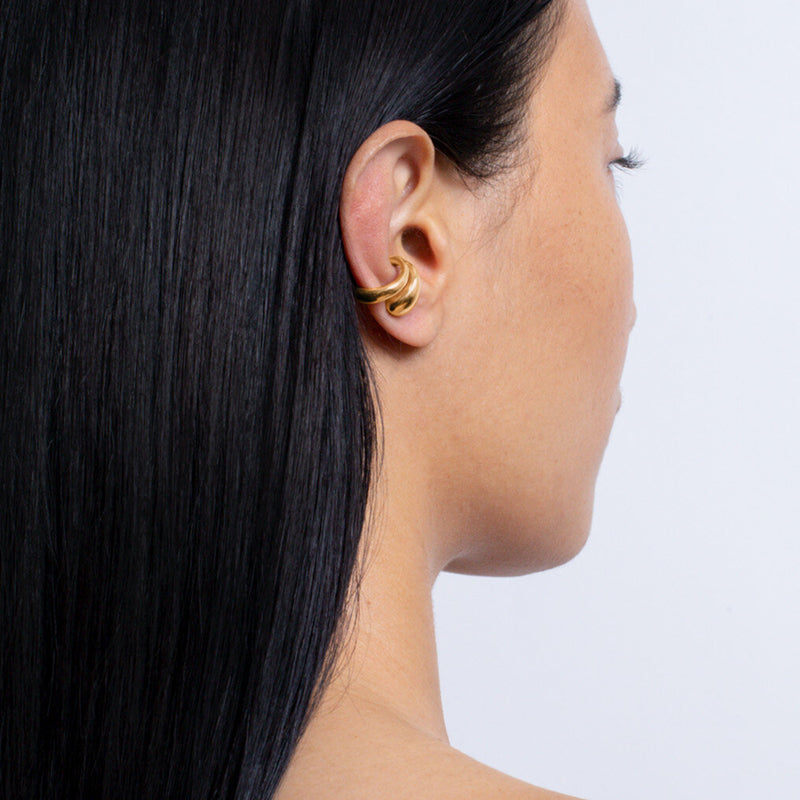 Golden Ear Cuff