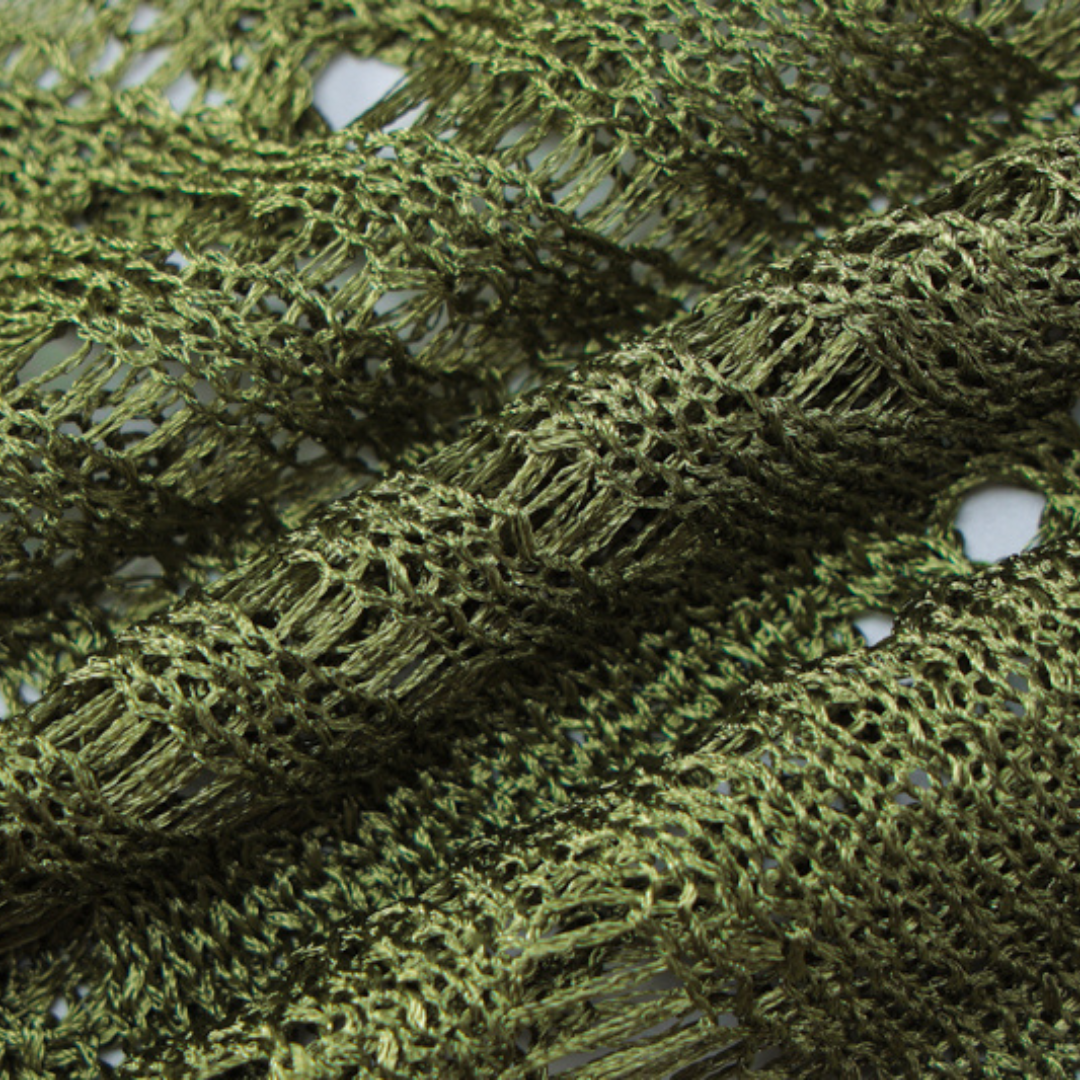 GlamGeo – Strick-Maxikleid mit stilvollen Mustern