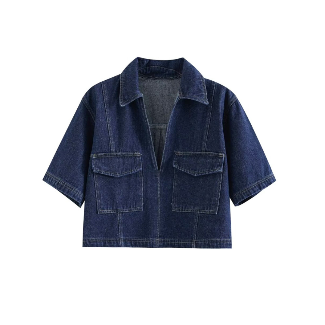 Denim Muse – 2-teiliges Jeans-Set