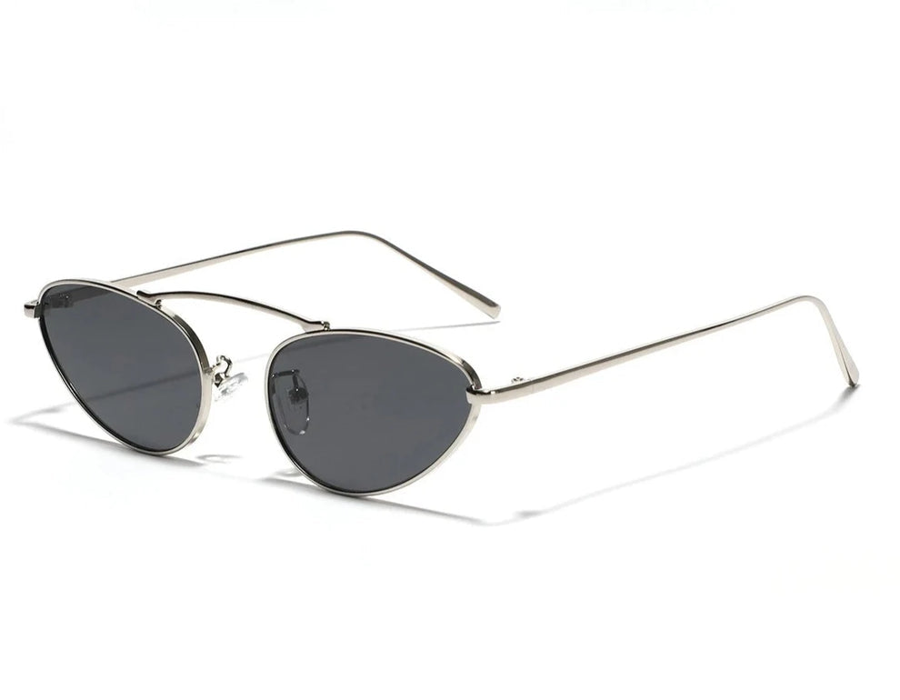 Black Modern Sonnenbrille