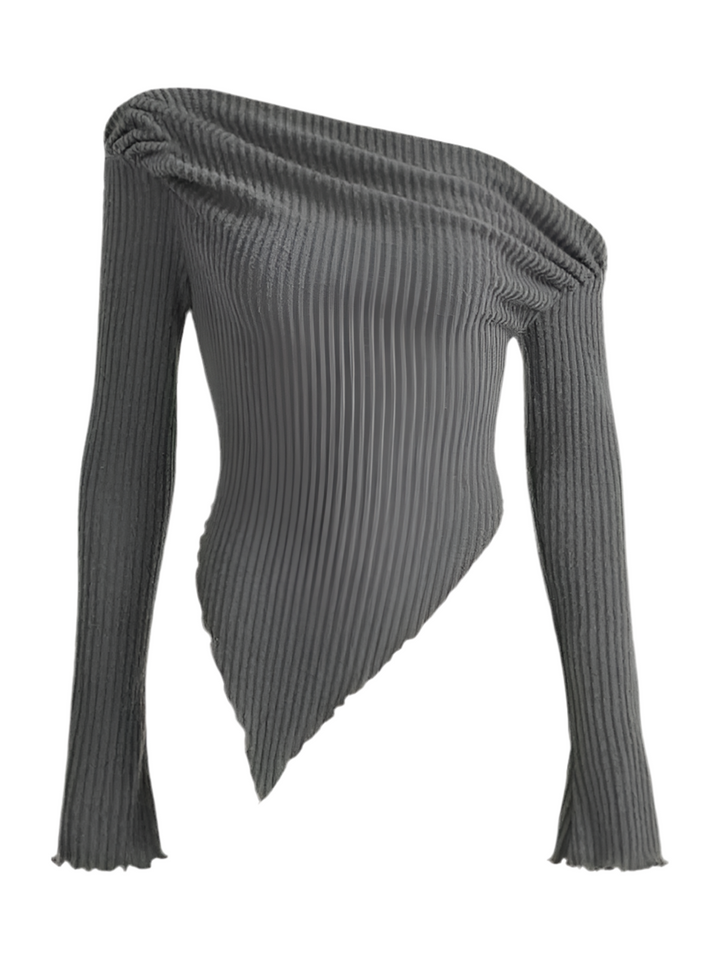 Raven Asymmetric Knit