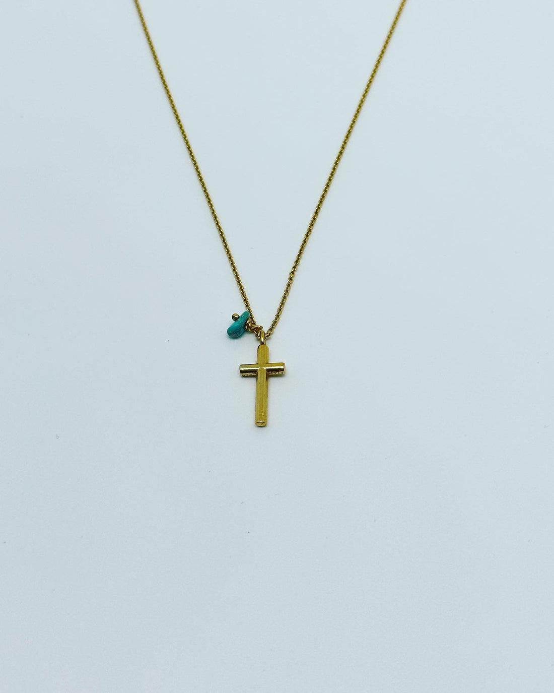 Delos Cross Necklace