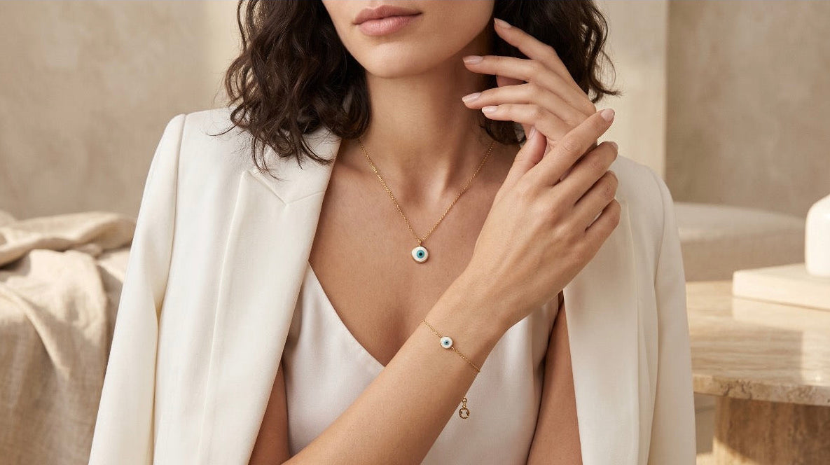 Naxos x Ossa Halsketten und Armband Set
