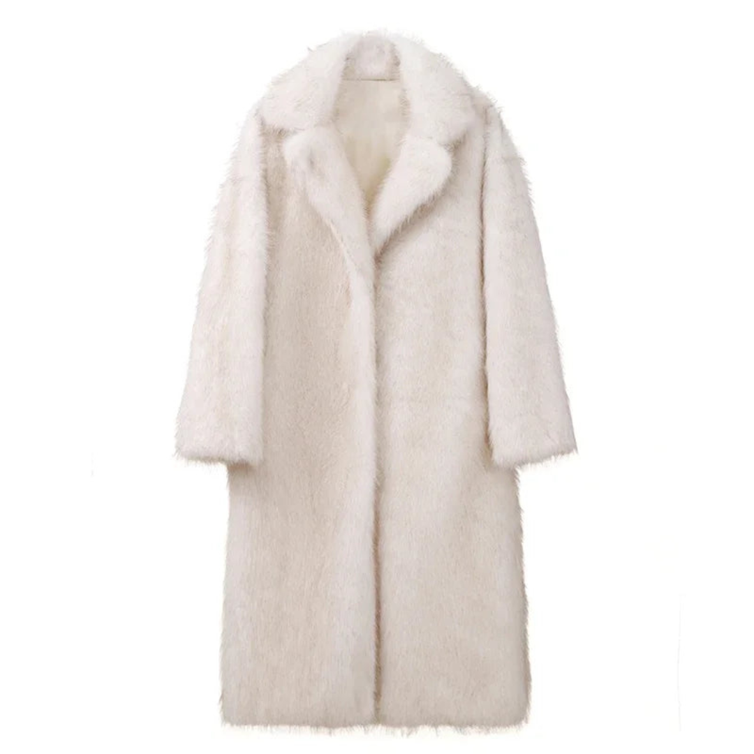 Livia Gradient Faux Fur Jacket