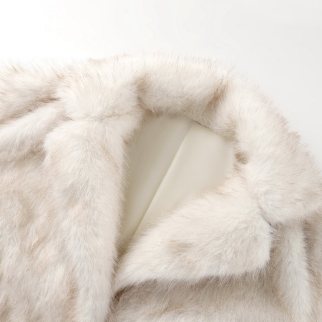 Livia Gradient Faux Fur Jacket