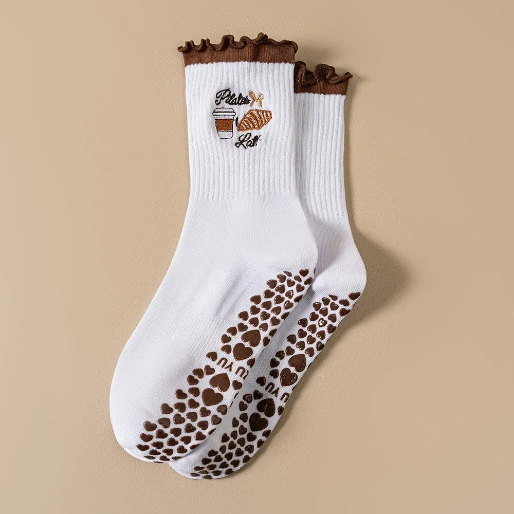 Pilates Socken Funny Damen 4er Set