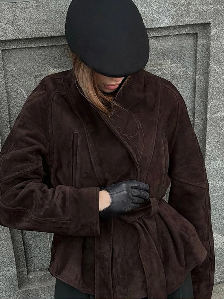 Liora Wildleder Oversize