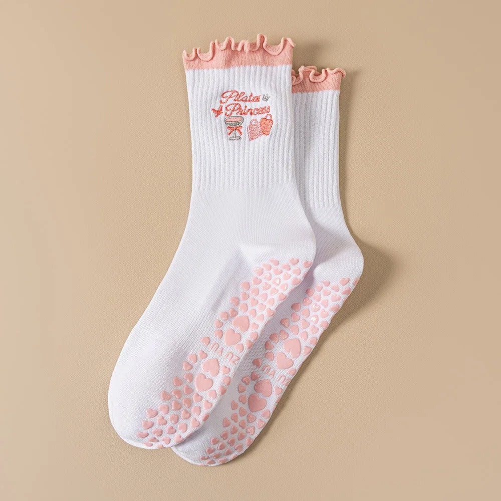 Pilates Socken Funny Damen 4er Set