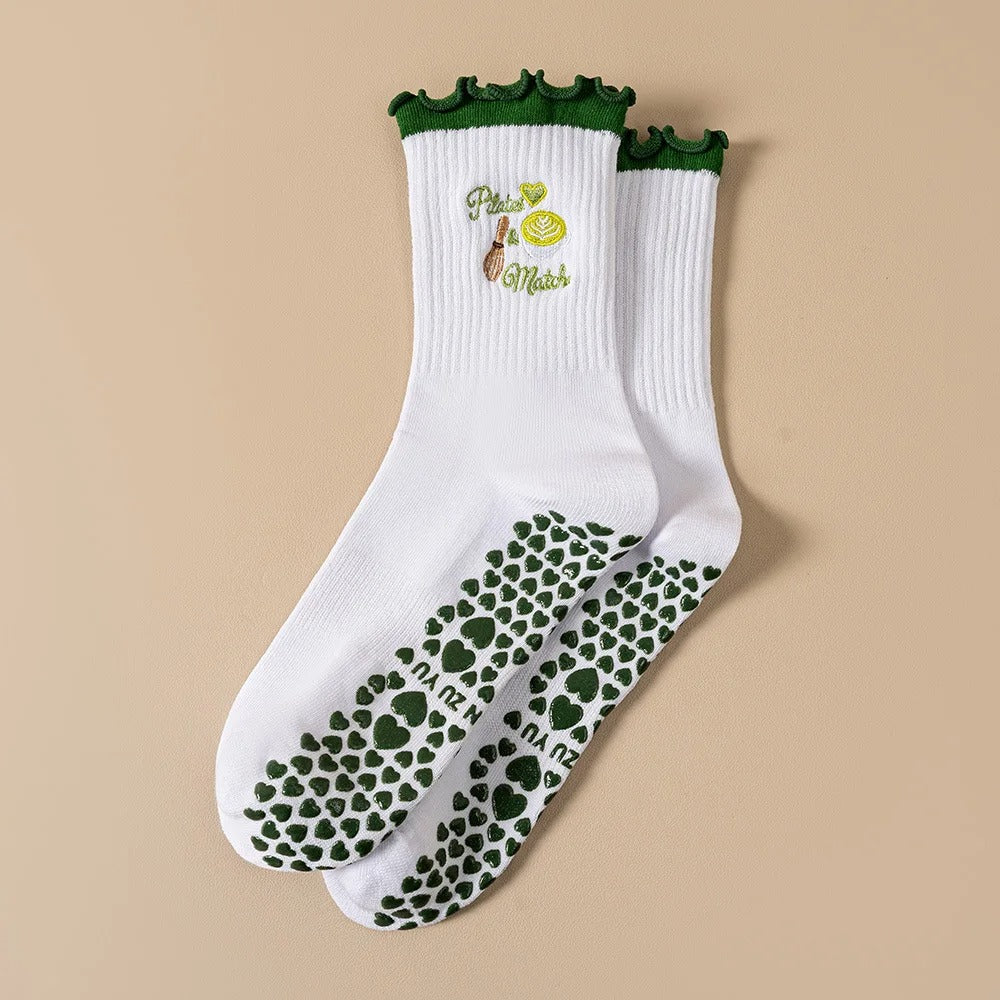 Pilates Socken Funny Damen 4er Set