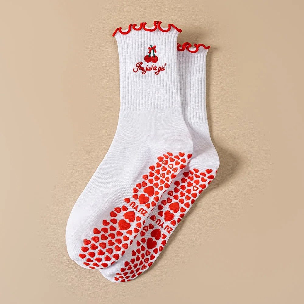 Pilates Socken Funny Damen 4er Set